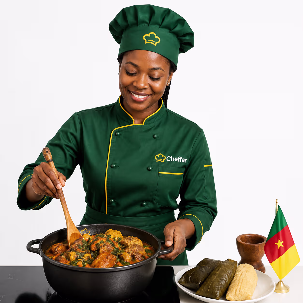 A cook who carries the kitchen so the host can stay with their people